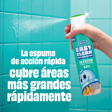 La espuma de acción rápida cubre áreas más grandes rápidamente