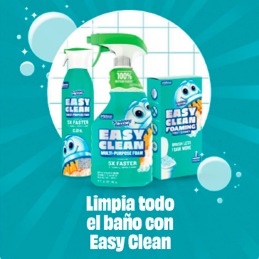 Limpia todo el baño con Easy Clean