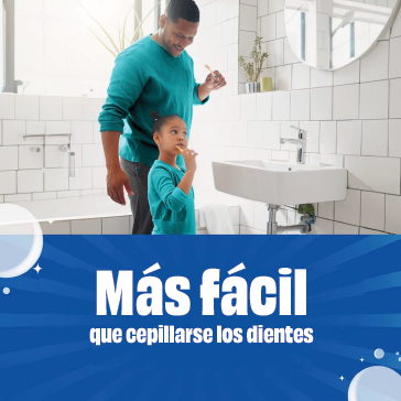 Más fácil que cepillarse los dientes