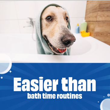 Easier than bath time routines