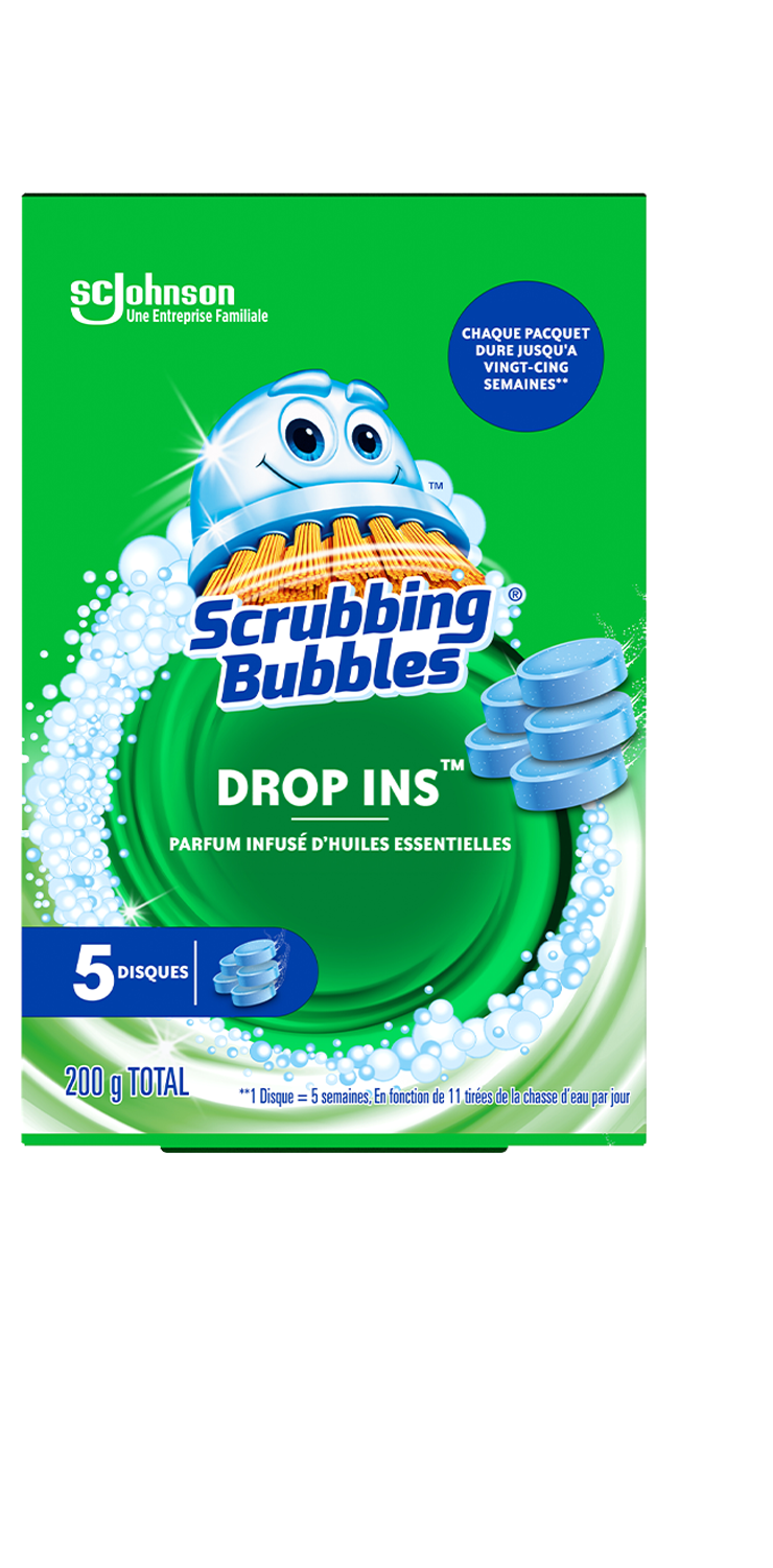 SCRUBBING BUBBLES® Drop-Ins MC