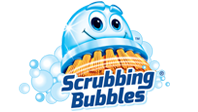 Logotipo de Scrubbing Bubbles 