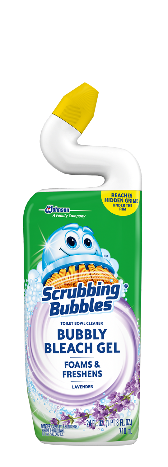 Scrubbing Bubbles Bubbly Bleach Gel - Lavender