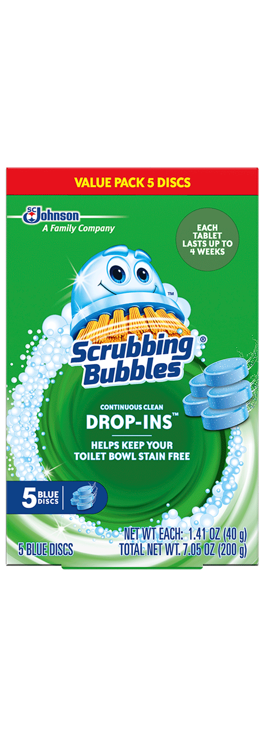 Scrubbing Bubbles Drop ins - Paquete de 5