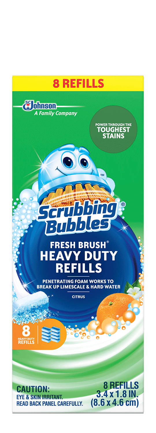 Scrubbing Bubbles Fresh Brush Heavy Duty Refill