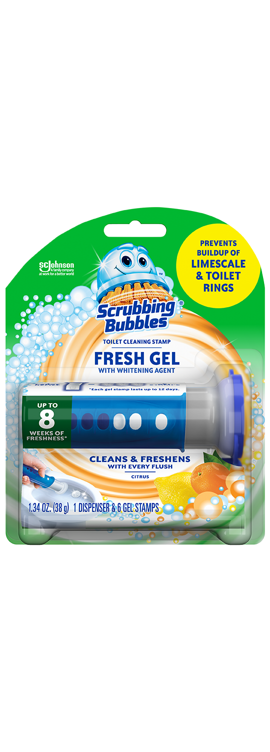 Scrubbing Bubbles Fresh Gel Citrus Hydrogen Peroxide